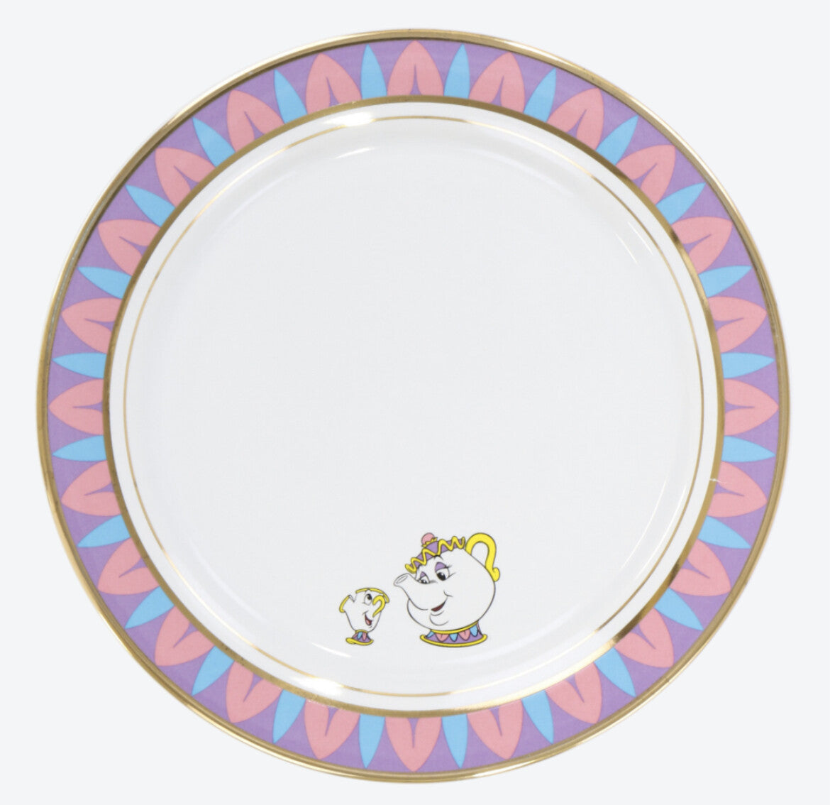 Japan Tokyo Disney beauty and the beast Tableware  New plate