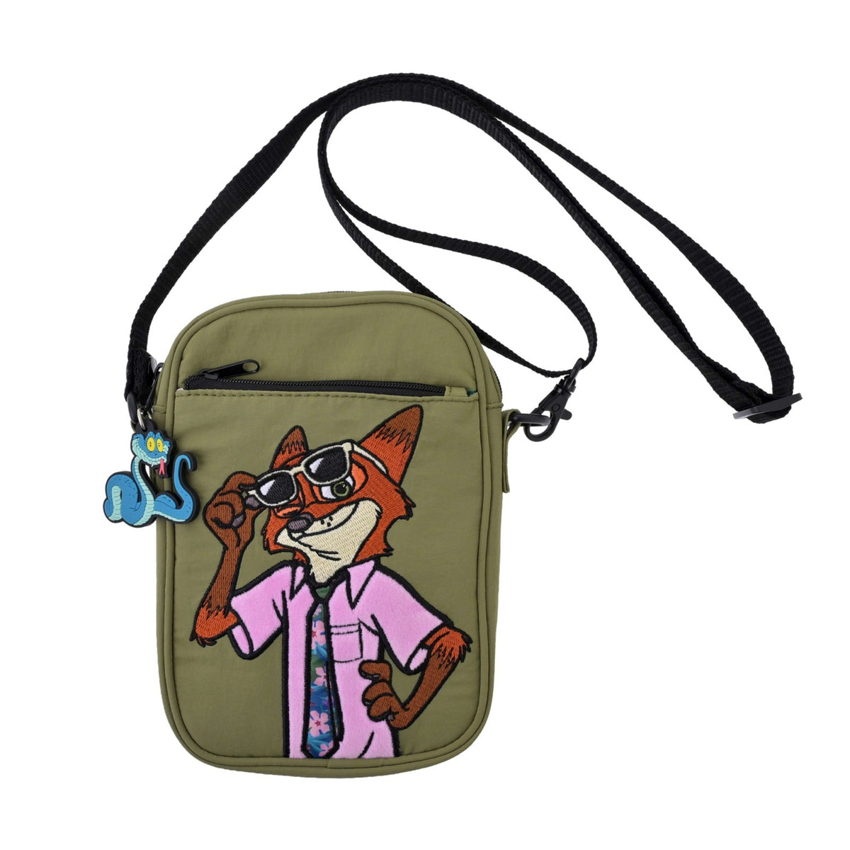 Japan Tokyo Disney Store Nick Wilde Gary the Snake Multi-Pouch TROPICAL ZOOTOPIA