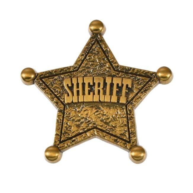 Japan Tokyo Disney Store Toy Story Sheriff Badge Brooch Costume Accessories