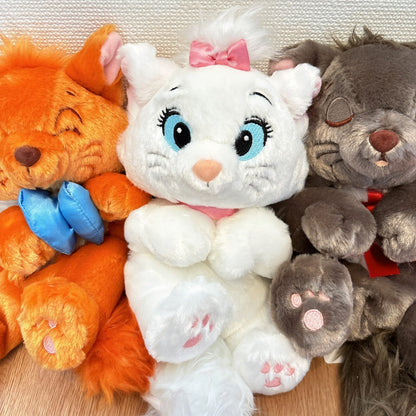 Japan Tokyo Disney Resort Store The Aristocats Plush Shoulder bag Marie set of 3
