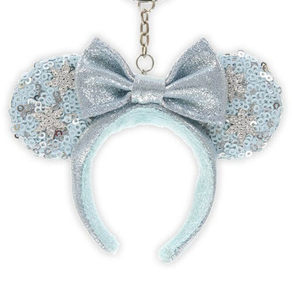 Japan Tokyo Disney Resort Key Chain Headband Elsa Frozen Fantasy Springs