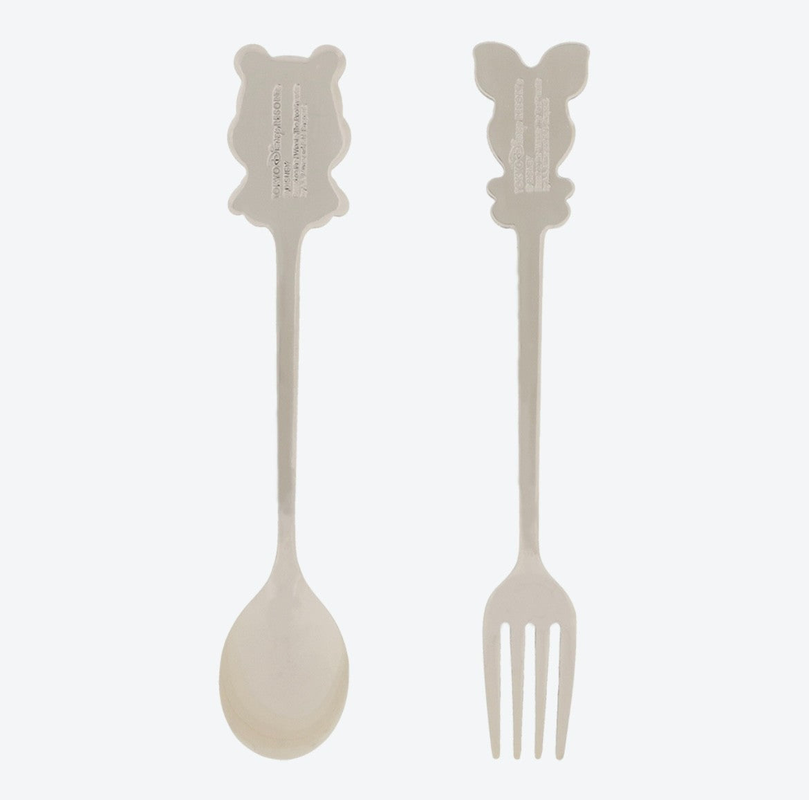 Japan Tokyo Disney Resort Winnie the Pooh Piglet Cutleryset Tableware Spoon Fork