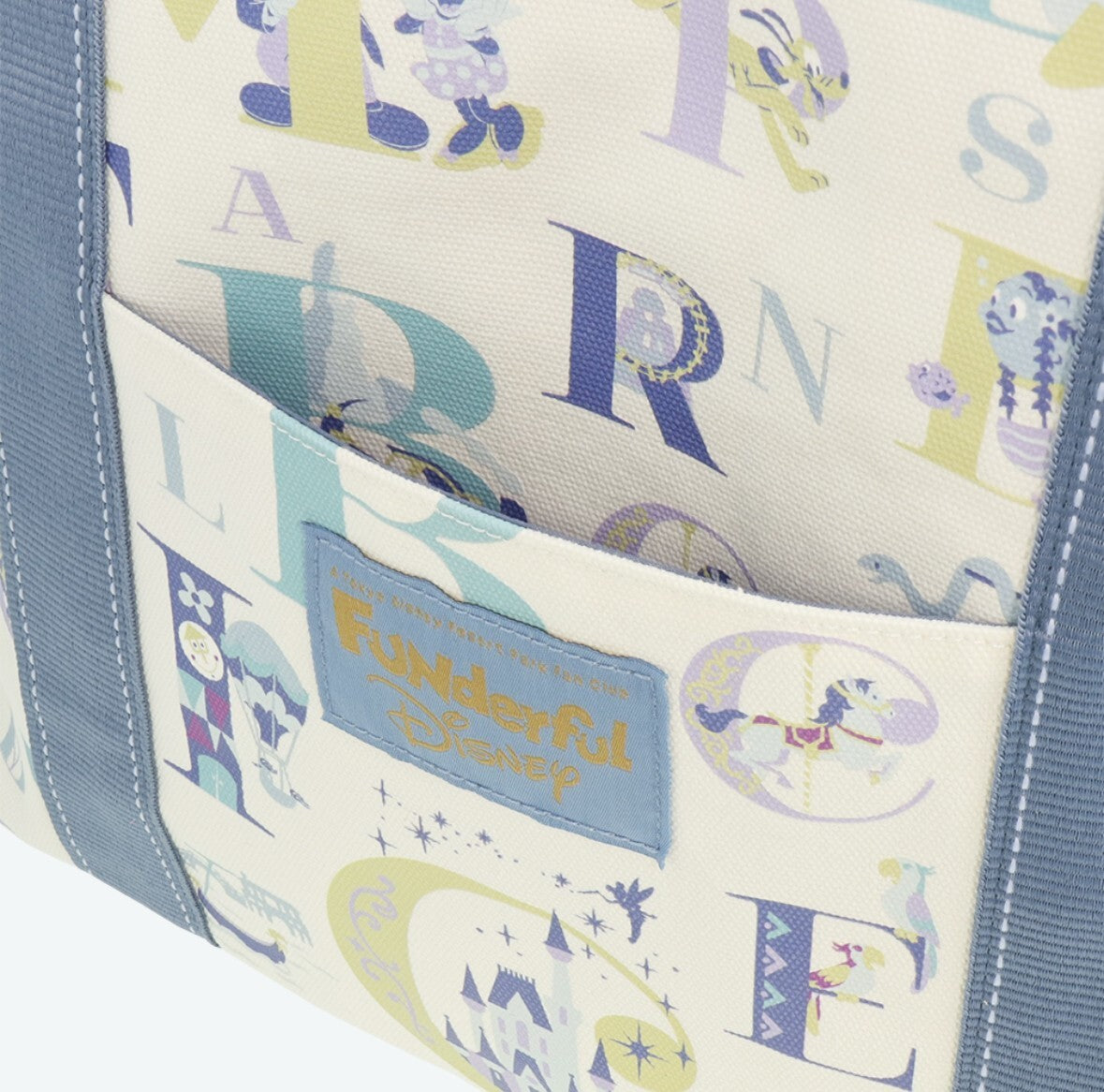Japan Tokyo Disney Resort Tote Bag Fandaful Disney Limited Fan Club Mickey