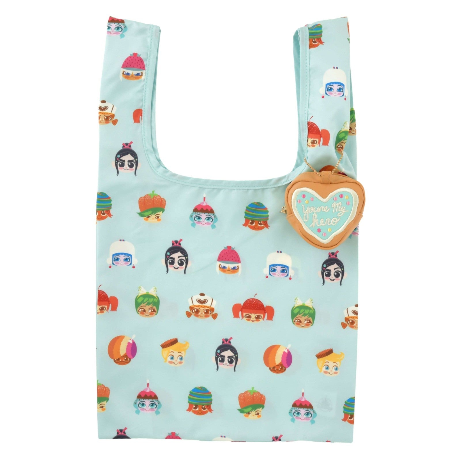 Japan Tokyo Disney Store Sugar Rush Shopping Eco Bag Pouch Wreck-It Ralph