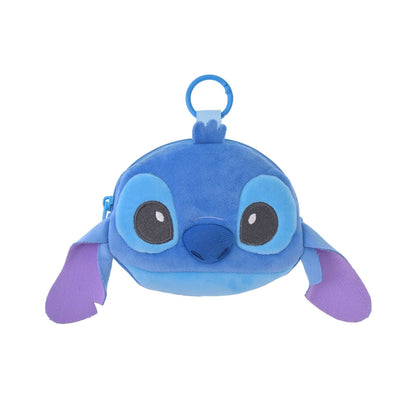 Japan Tokyo Disney Store Stitch Pouch Loop with Carabiner Face