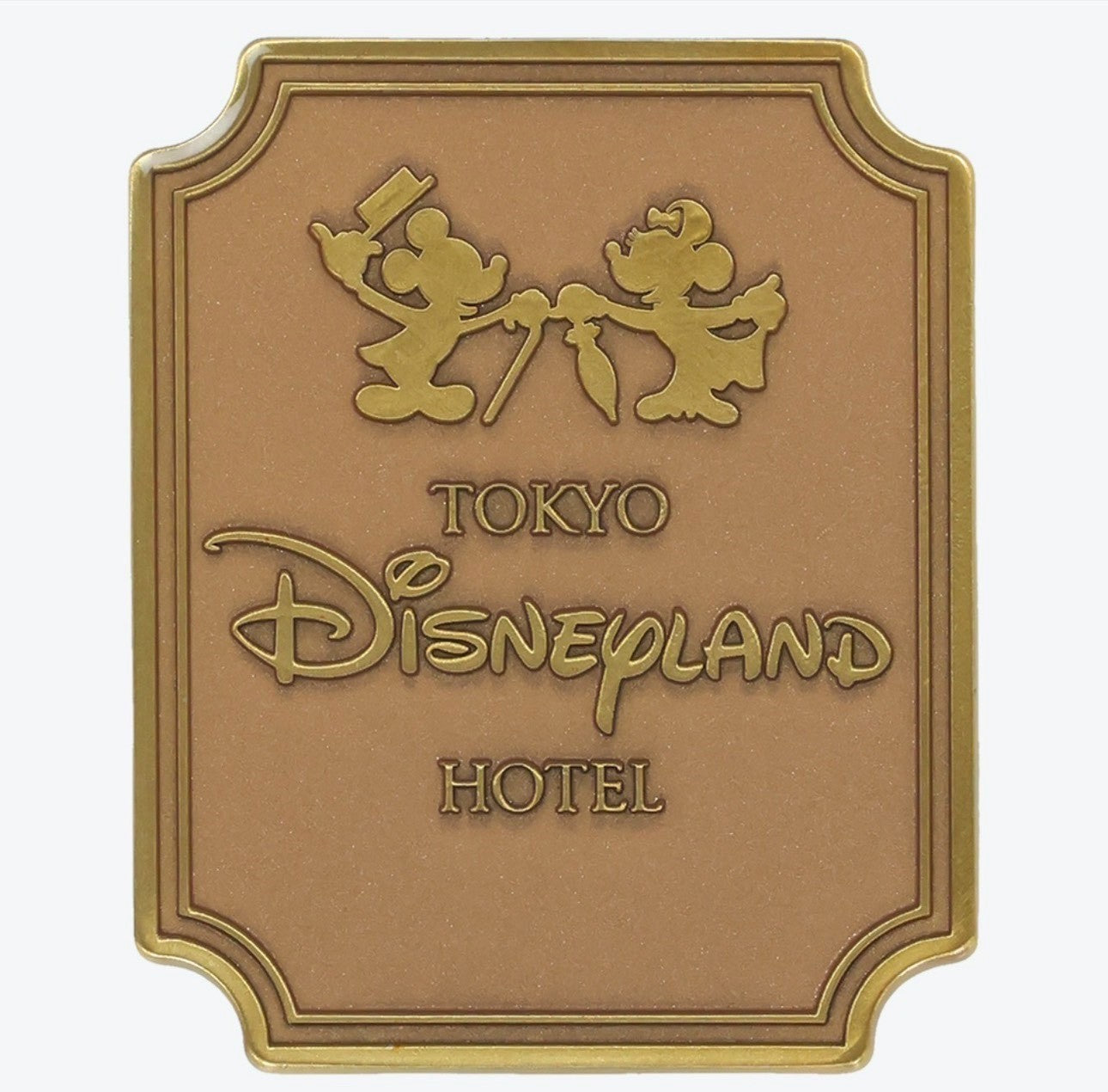 Japan Tokyo Disney Resort Mickey Mouse Decoration Magnet Tokyo Disneyland Hotel