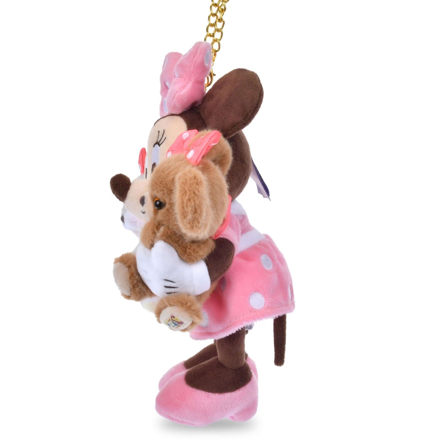 Japan Tokyo Disney Store UniBestiez Plush Toy Keychain Ein Rabbit Minnie Purin