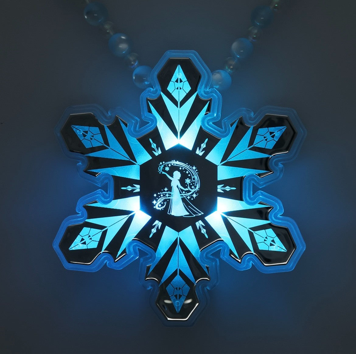 Japan Tokyo Disney Resort Frozen Light Up Toy Elsa Let It Go Pendant 2025
