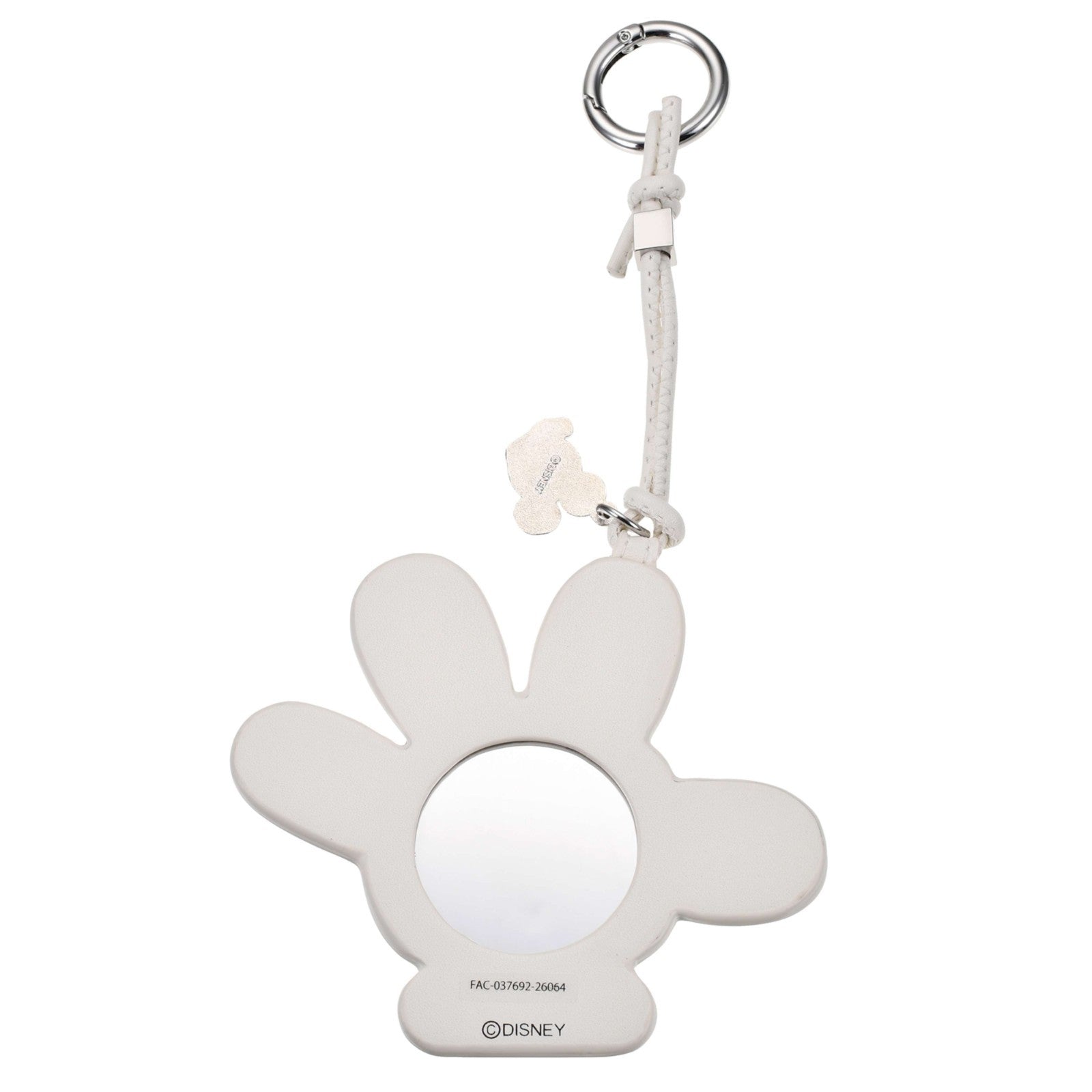 Japan Tokyo Disney Store Mickey Bag Charm with Mirror Carabiner Fashion Charm