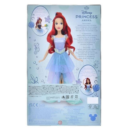 Japan Tokyo Disney Store Ariel & Flounder Doll Figure Set Ballet Little Mermaid