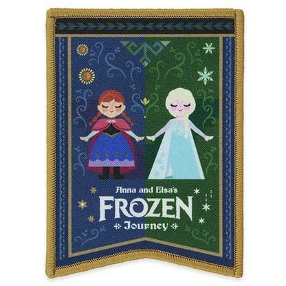 Japan Tokyo Disney Resort Anna and Elsa Frozen Journey Patch Fantasy Springs