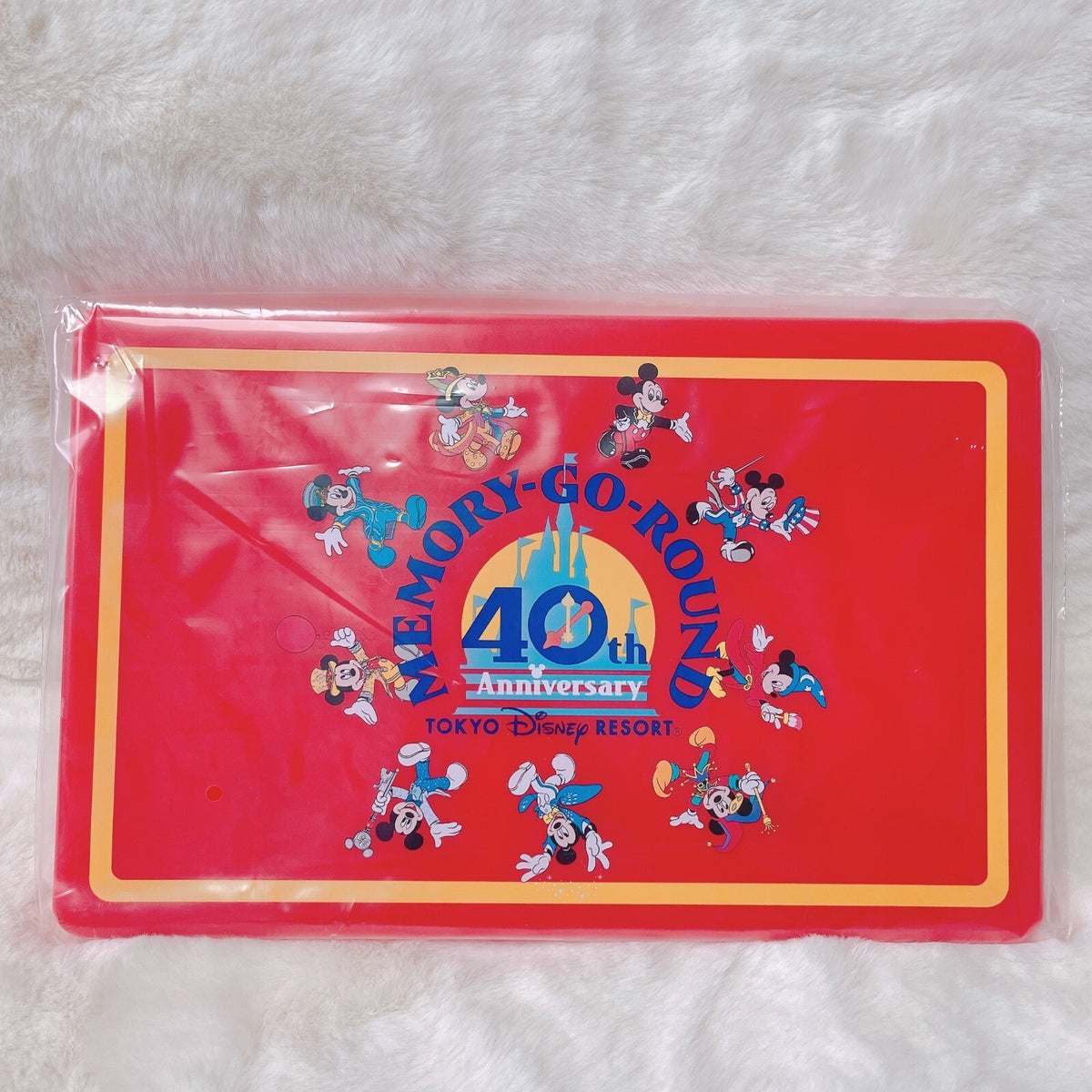Japan Tokyo Disney Resort 40th Anniversary Retro Souvenir Lunch Box