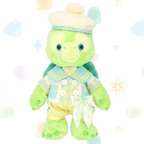 Japan Tokyo Disney Resort Duffy 2026 Beautiful Blue Olu Mel plush Toy costume