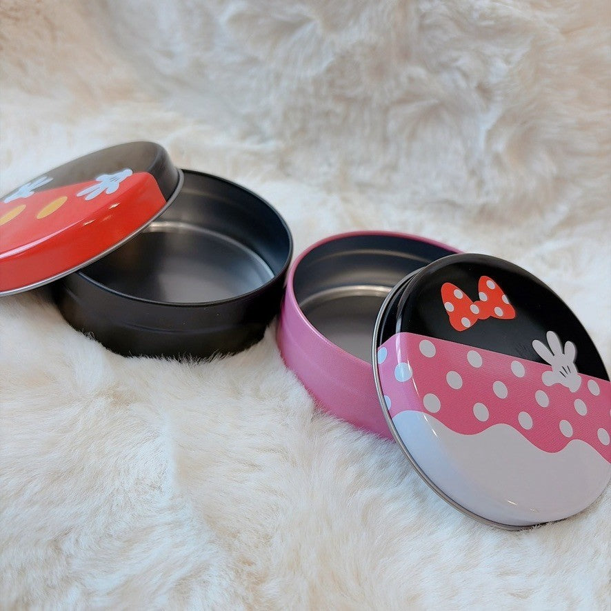 Japan Tokyo Disney Confectionery Tin Can Mickey & Minnie