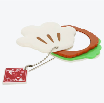 Japan Tokyo Disney Resort Mickey Mouse Mirror Fun Food Keychain Limited 2026