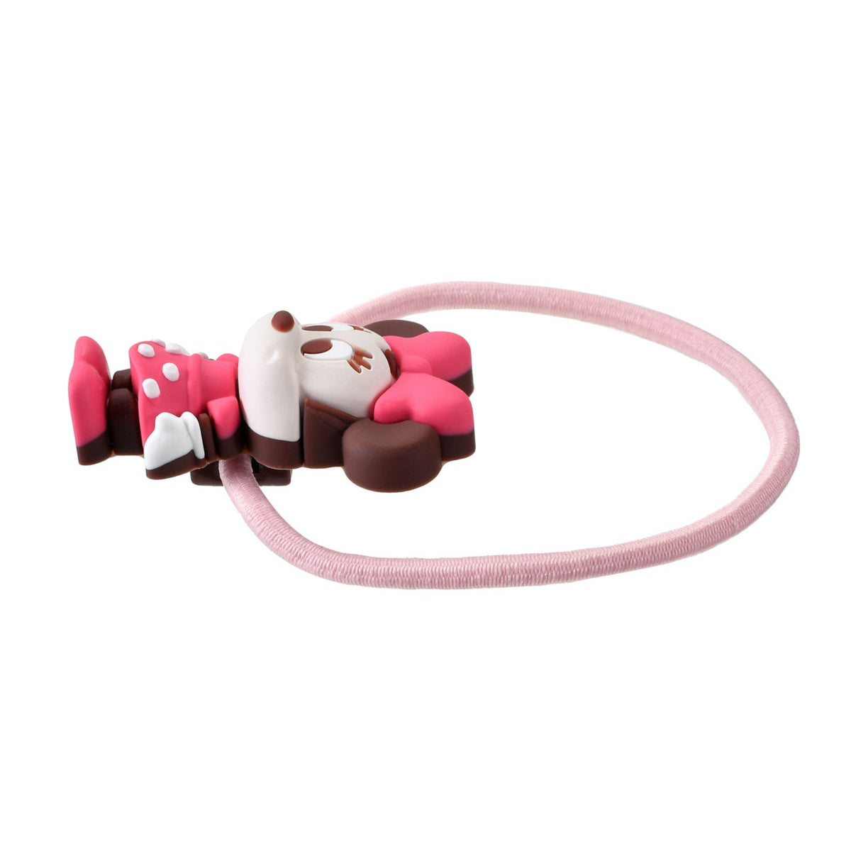 Japan Tokyo Disney Store Minnie Mouse For Kids Hair Ponytail PVC Mascot