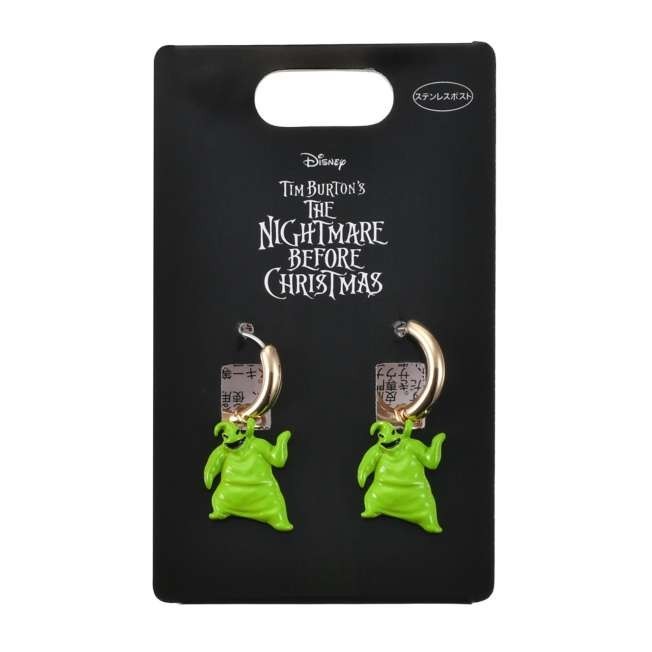 Japan Tokyo Disney Store Oogie Boogie 2-Way Earrings Nightmare Before Christmas