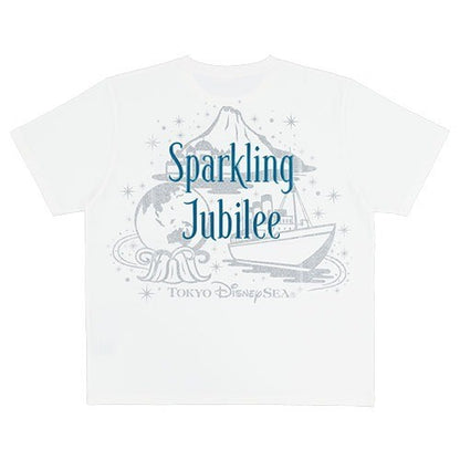 Japan Tokyo Disney Resort Sea 25th Sparkling Jubilee T-Shirt