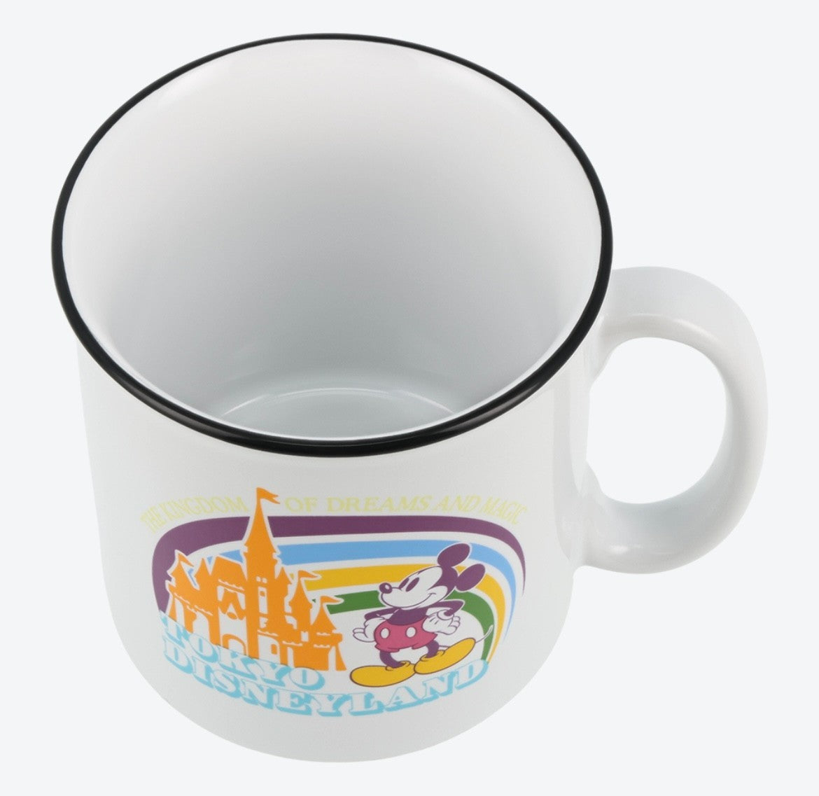 Japan Tokyo Disney Resort Mickey Mouse Cafe Time Mug Tableware Limited 2025