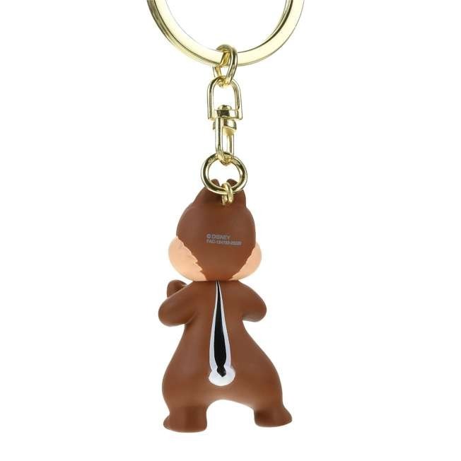 Japan Tokyo Disney Store Dale Keychain Basic 3D Keychain Fes Chip & Dale