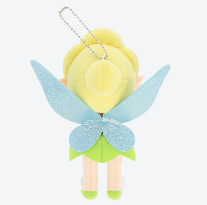 Japan Tokyo Disney Resort Peter Pan Tinkerbell Plush Shoulder Clip Keychain