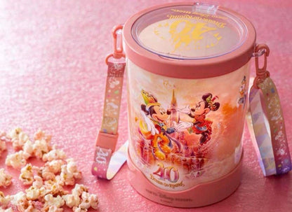 Japan Tokyo Disney Resort Popcorn Bucket 40th Anniversary Dream Go Round