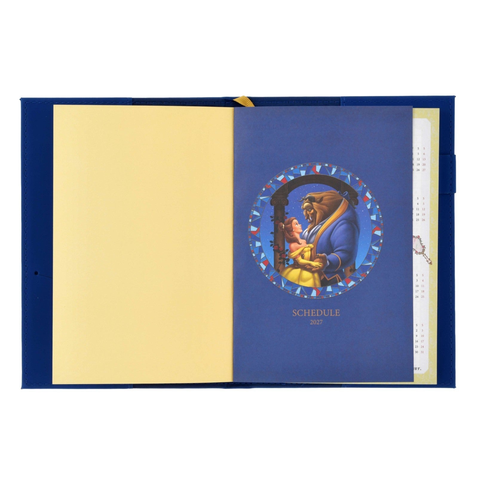 Japan Tokyo Disney Store Beauty and The Beast Planner Schedule Book Diary 2027