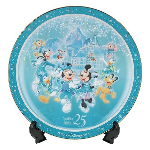 Japan Tokyo Disney Resort Sea 25th Sparkling Jubilee Picture Plate