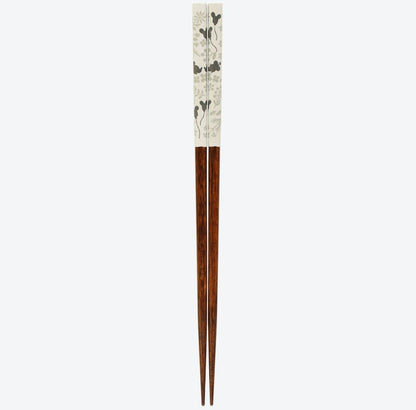 Japan Tokyo Disney Resort Chopsticks Japanese Tableware Mickey Minnie Gray 2025