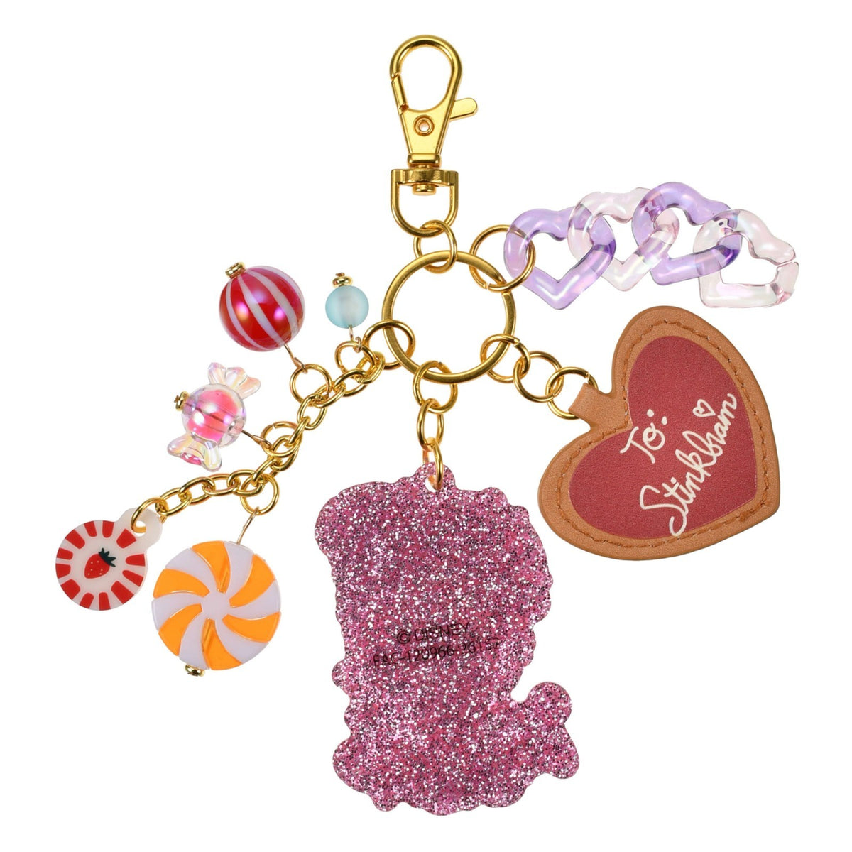 Japan Tokyo Disney Store Vanellope Keychain SUGAR RUSH