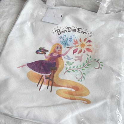 Japan Tokyo Disney Resort Tote Bag Rapunzel Lantern Festival Fantasy Springs
