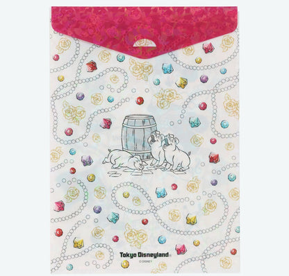 Japan Tokyo Disney Resort Pirates of the Caribbean Clear Holder A4