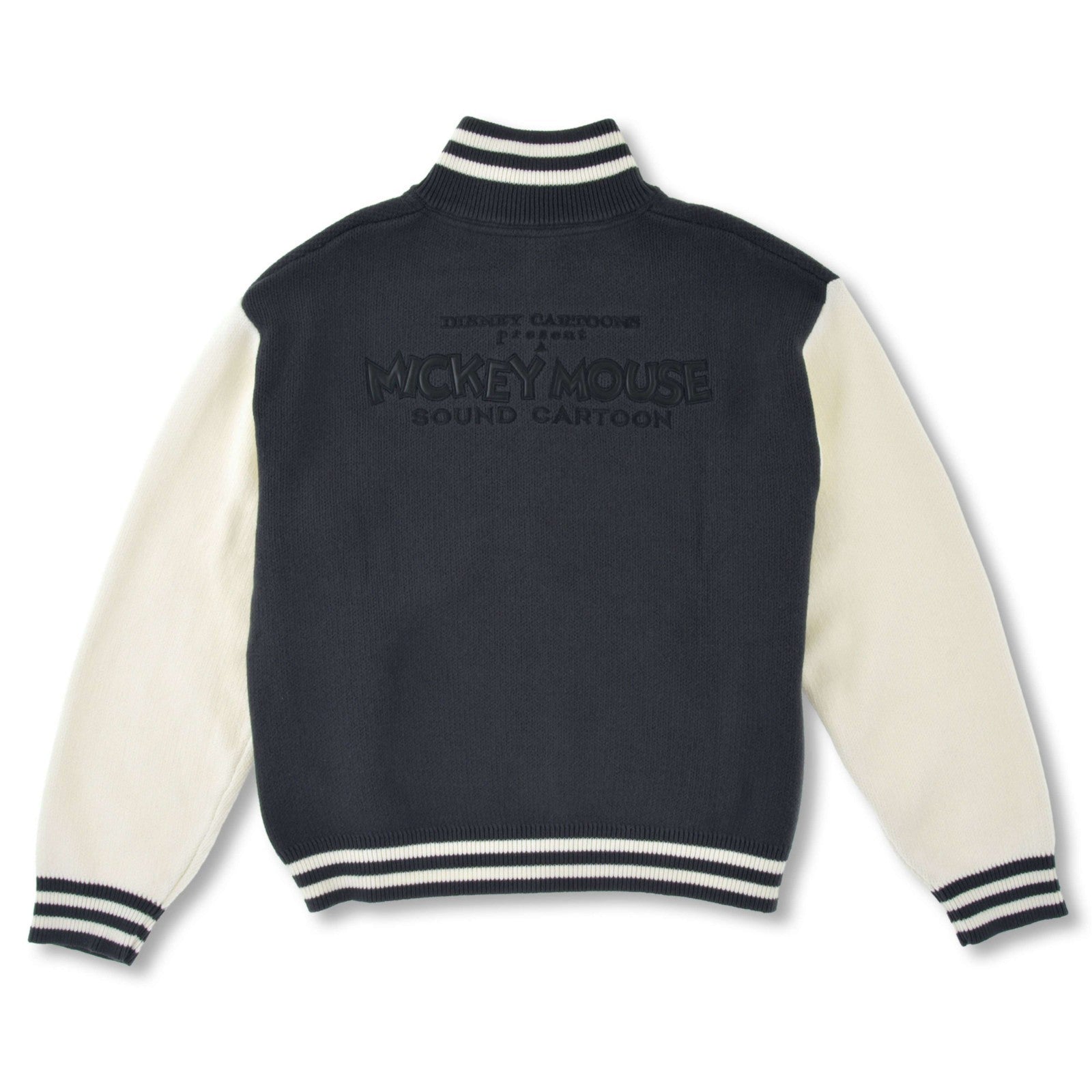 Japan Tokyo Disney Store Mickey Knit Blouson XL The Skeleton Dance Haunted House