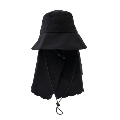 Japan Tokyo Disney Store Minnie Sunshade Hat Line Art Black UV Care Goods