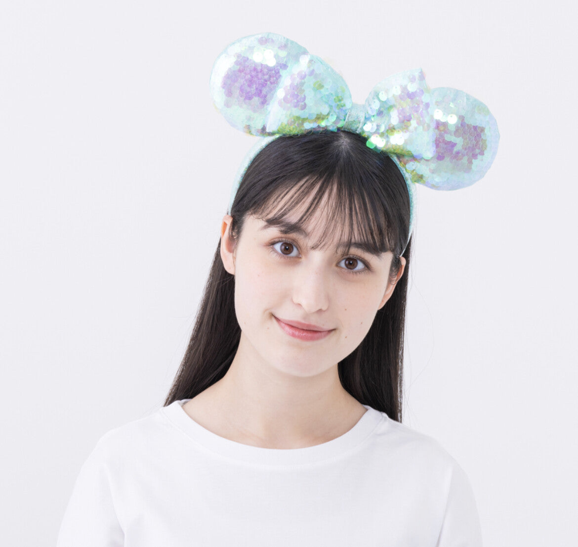 2022 Japan Tokyo Disney Resort Ears Headband Sequin Shine New!!