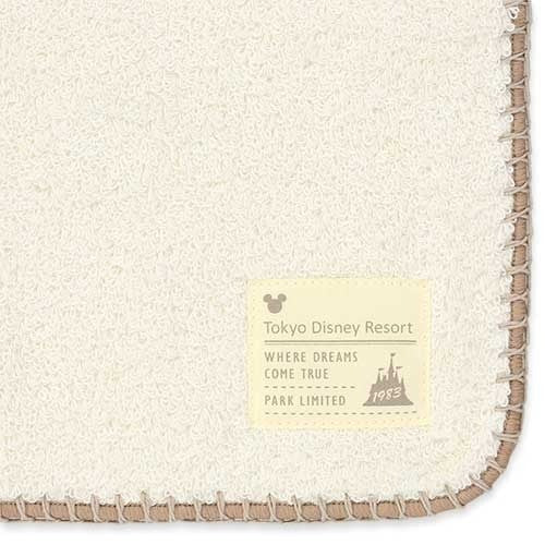 Japan Tokyo Disney Resort Mickey Mouse Mini Towel Fluffy White