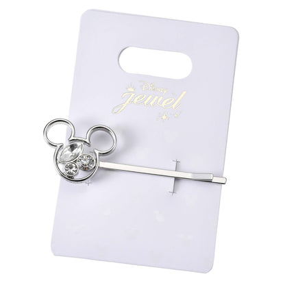 Japan Tokyo Disney Store Mickey Mouse Hairpin Stone Icon