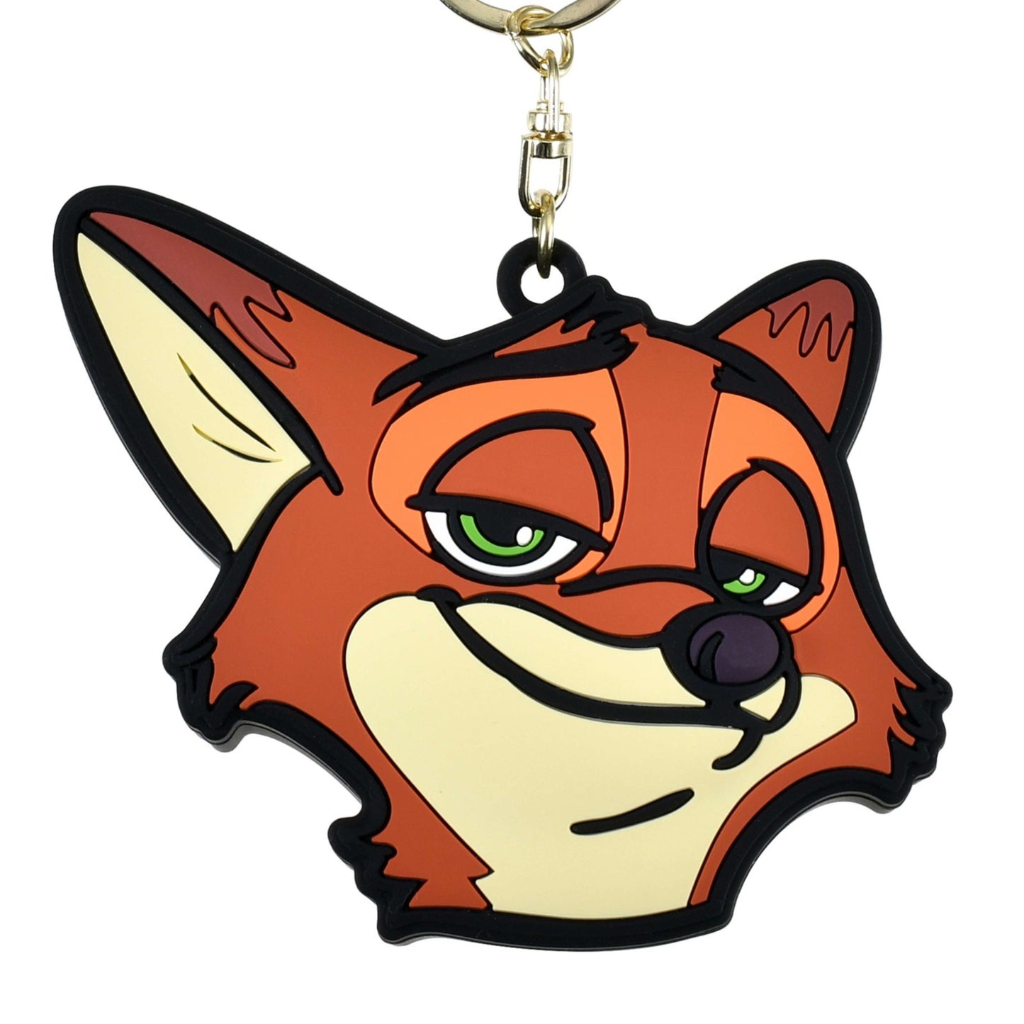 Japan Tokyo Disney Store Nick Wilde Keychain Talking Fes Zootopia