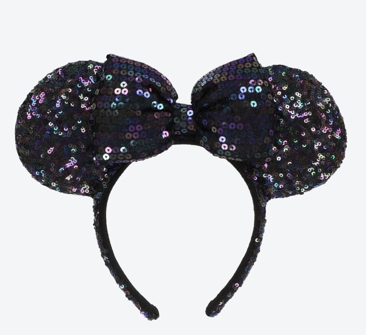 Japan Tokyo Disney Resort Store Ears HeadBand Hat Minnie sequins shine