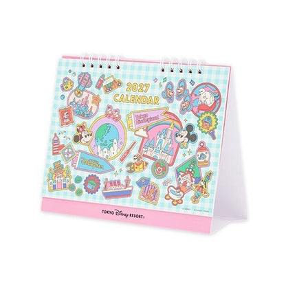 Japan Tokyo Disney Resort Mickey Mouse Desk Calendar featuring Park's Icon 2027