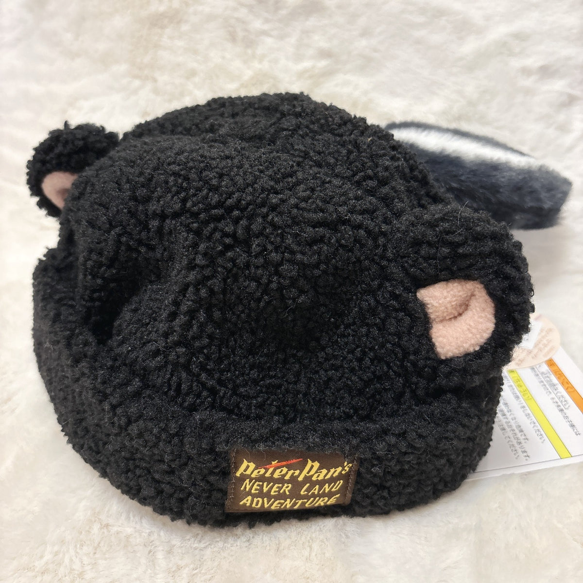 Japan Tokyo Disney Resort Ears Cap Lost Kids Peter Pan Fantasy Springs Skunk