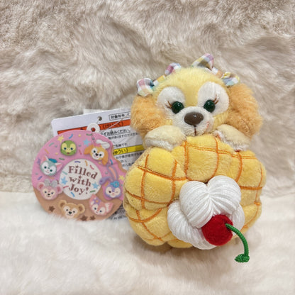 Japan Tokyo Disney Resort Cookie Ann Plush Toy Badge Donut Duffy 20th 2025