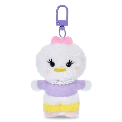 Japan Tokyo Disney Store Daisy Duck Plush Toy Keychain MINIMINI FLAT