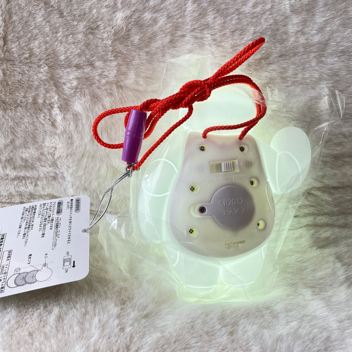 Japan Tokyo Disney Resort Store Light Pendant Big Hero 6 Baymax  Size 13cm