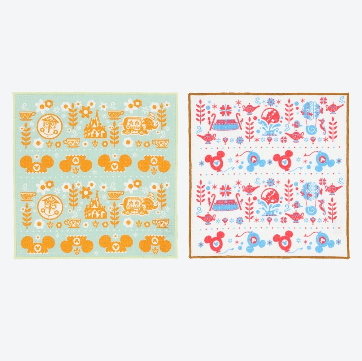 Japan Tokyo Disney Resort Mickey Mouse Handkerchief Kitchen Cloths Towels 2026