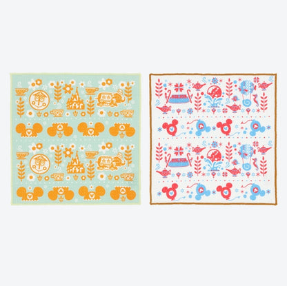 Japan Tokyo Disney Resort Mickey Mouse Handkerchief Kitchen Cloths Towels 2026
