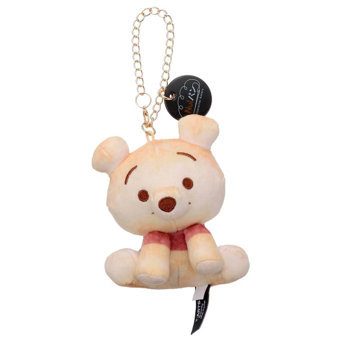 Japan Disney Takara Tomy Nui Pan Bakery Plush Toy Keychain Winnie the Pooh