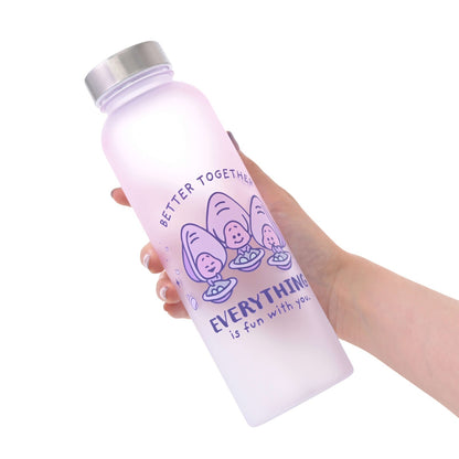 Japan Tokyo Disney Store Young Oyster  Water Bottle Frost BABY OYSTERS Alice