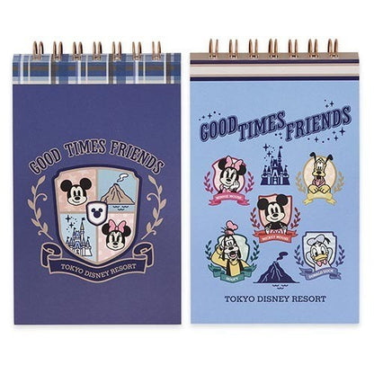 Japan Tokyo Disney Resort GOOD TIMES FRIENDS Mickey Mouse Memo Set