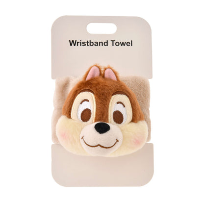 '+Japan Tokyo Disney Store Chip Wristband Towel Face wash Water absorption